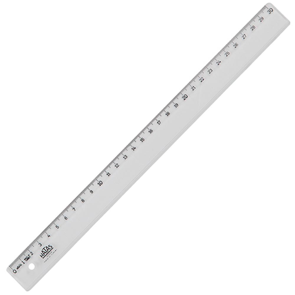 Hatas 0131 Plastik Cetvel 30 cm