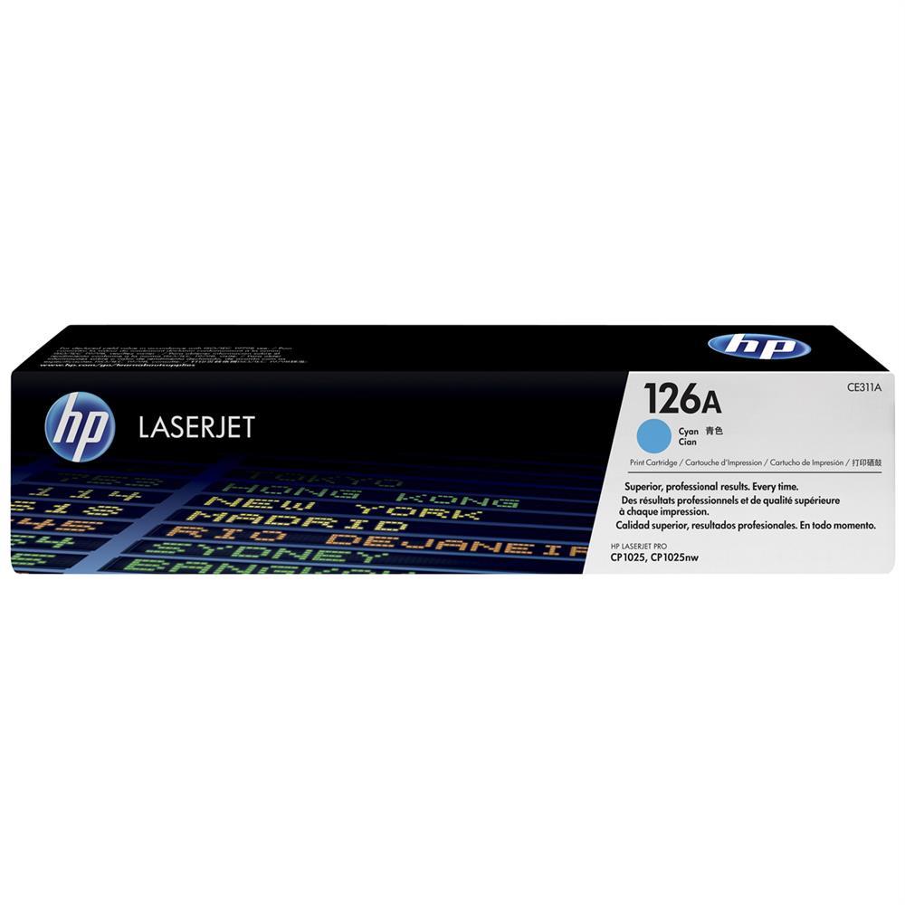 HP 126A CE311A Lazer Toner 1.000 Sayfa - Mavi