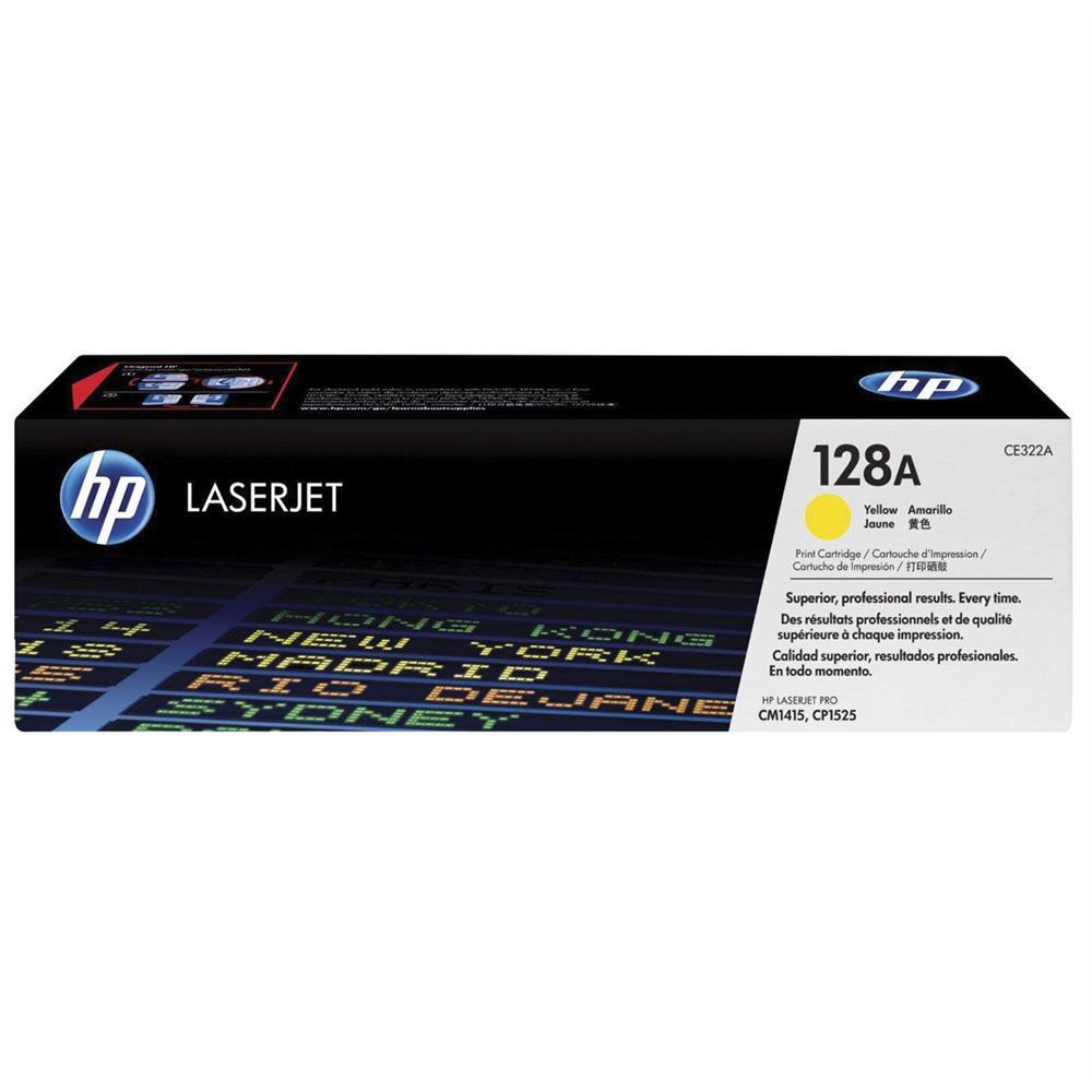 HP 128A CE322A Lazer Toner 1.300 Sayfa - Sarı