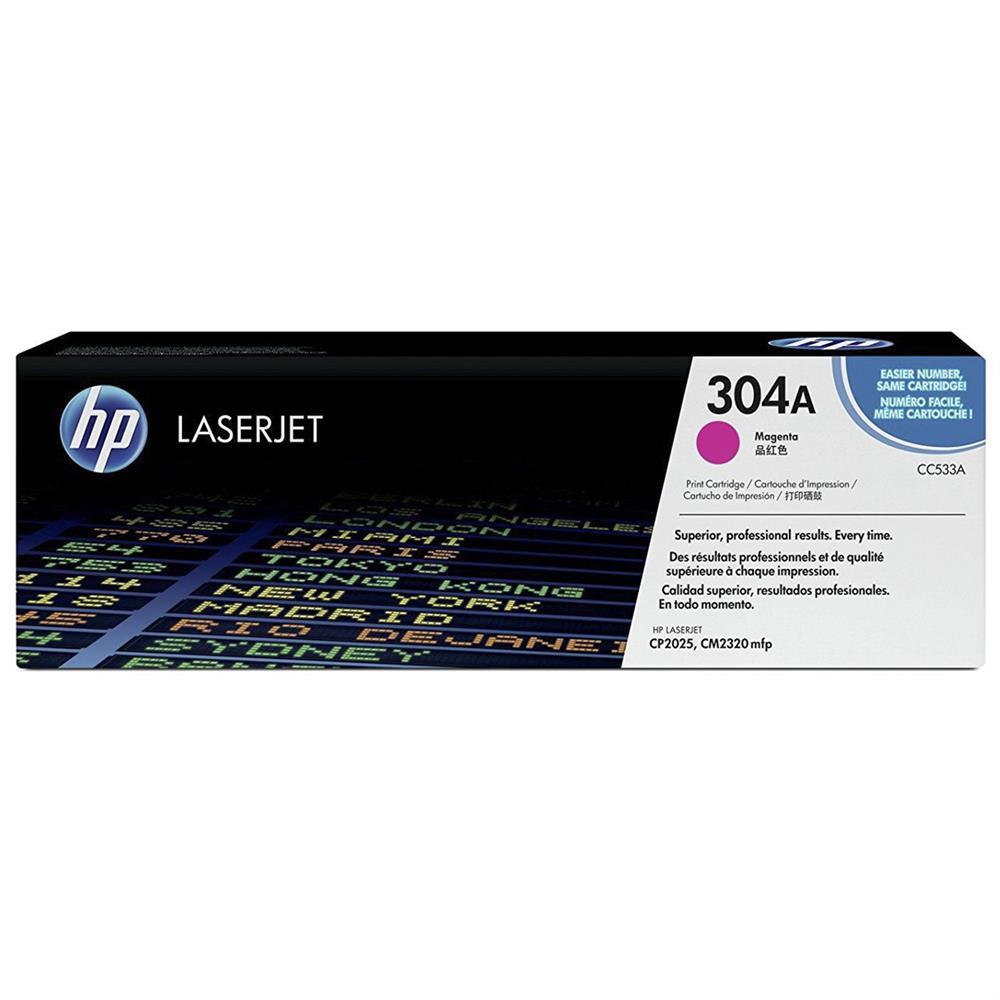 HP 304A CC533A Lazer Toner 2.800 Sayfa - Kırmızı