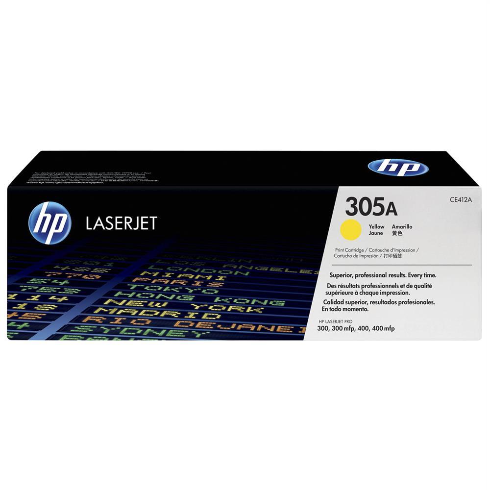 HP 305A CE412A Lazer Toner 2.600 Sayfa - Sarı