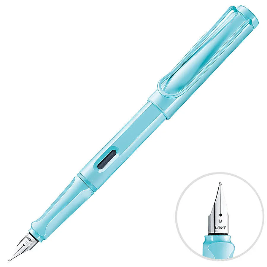 LAMY SAFARI 2023 OZEL URETIM RENGI AQUASKY DOLMA KALEM M UC
