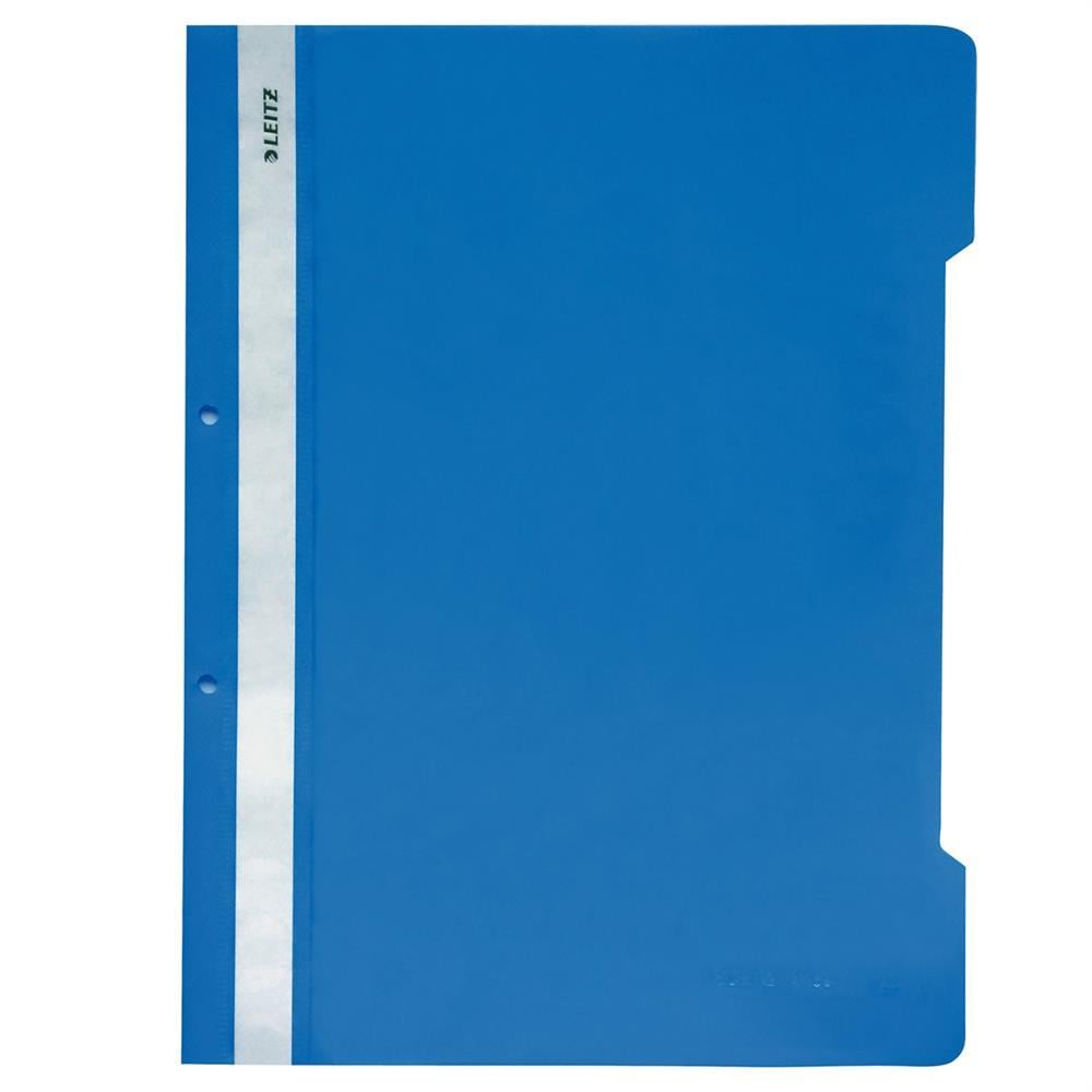 Leitz 4189 Telli Dosya Plastik 50 Adet - Mavi