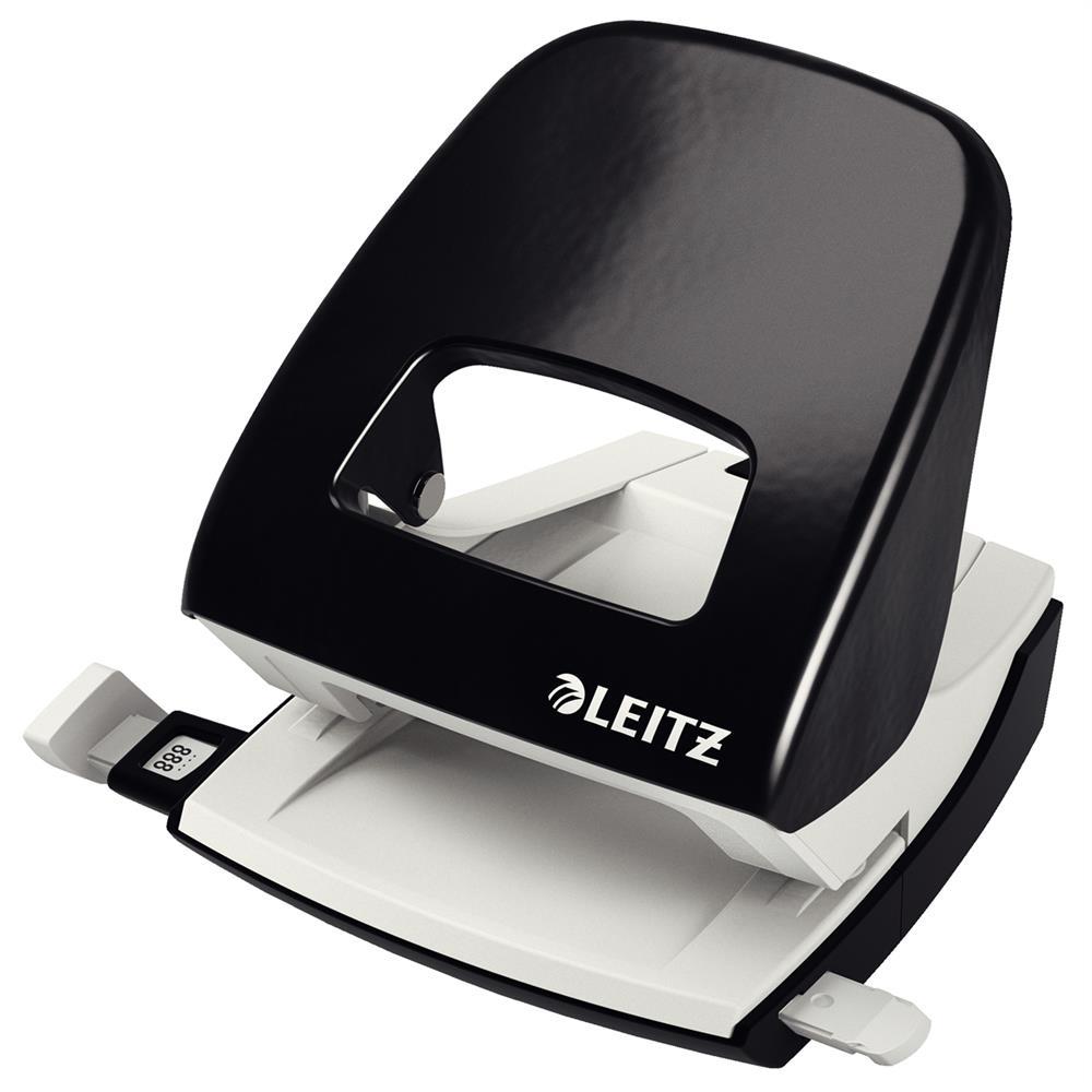 Leitz 5008 Delgeç Masa Tipi 30 Sayfa Kapasiteli - Siyah