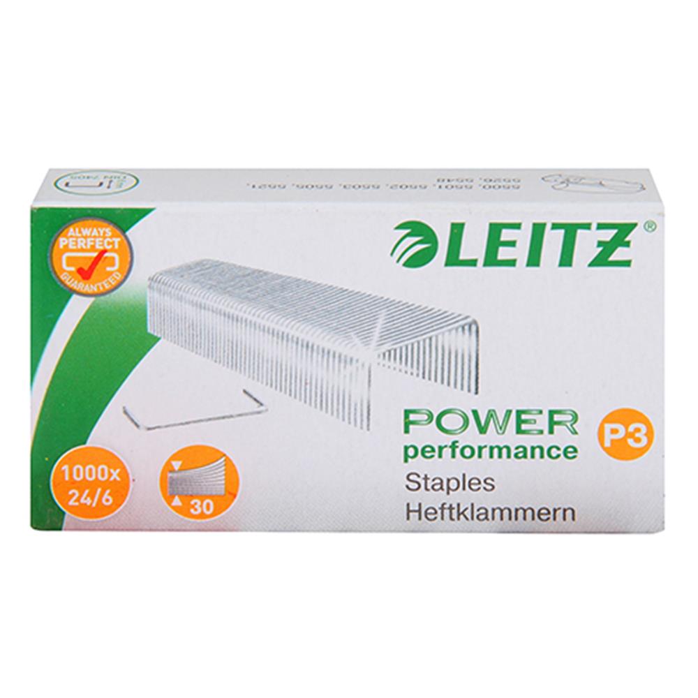 Leitz Zımba Teli No: 24/6 1.000 Adet - Beyaz