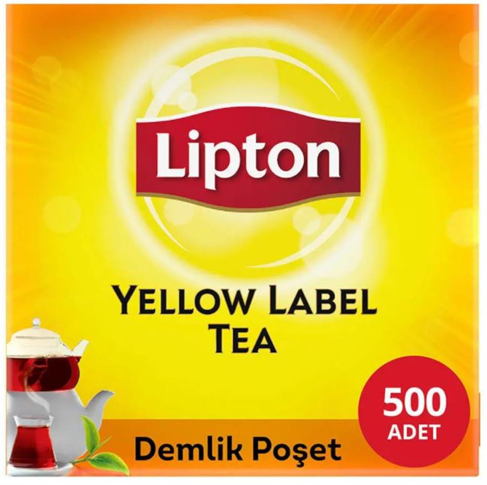 Lipton Yellow Label Demlik Poşet Çay 500'lü