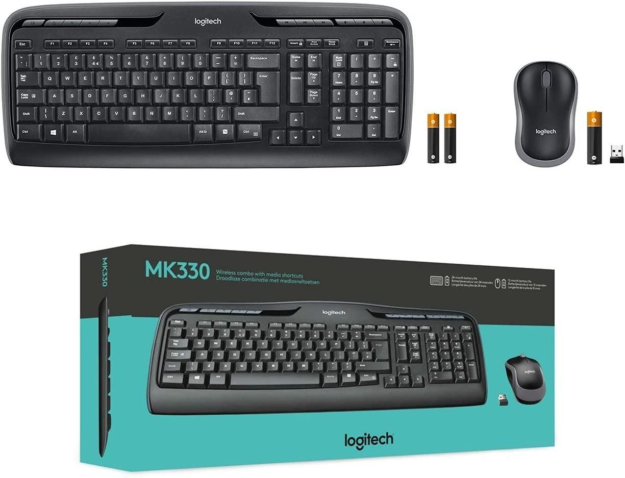 Logitech MK330 Kablosuz Klavye Mouse Set