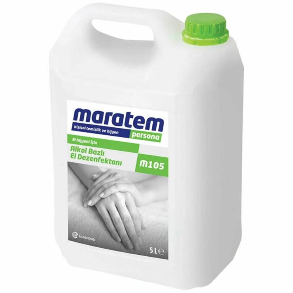 Maratem M105 Alkol Bazlı El Dezenfektanı 5 L