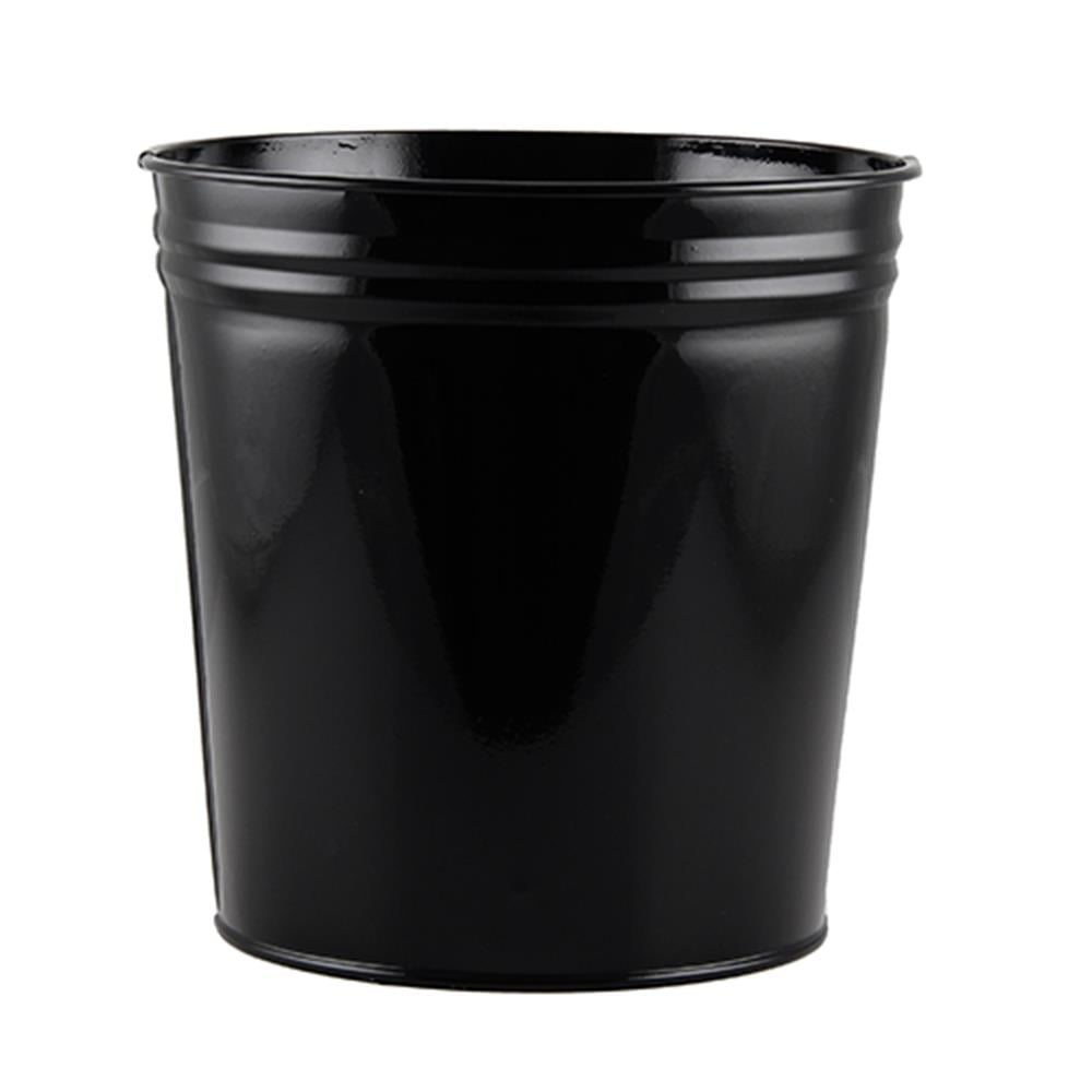 MAS 853 Çöp Kovası Metal 10 L - Siyah