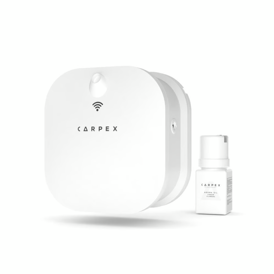 MICRO BLUETOOTH KOKU DİFÜZÖRÜ + 50 ML KARTUŞ -CARPEX-BEYAZ