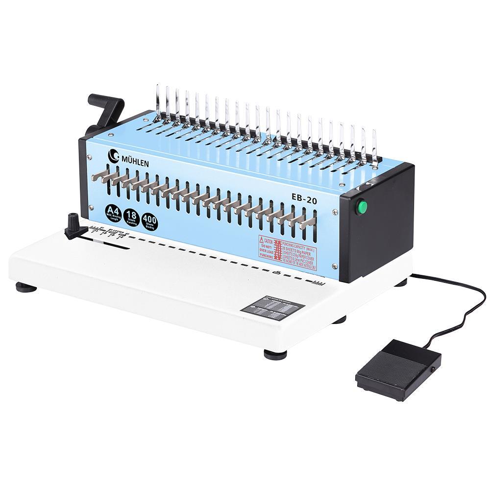 Mühlen EB-20 Elektronik Plastik Spiral Ciltleme Makinesi