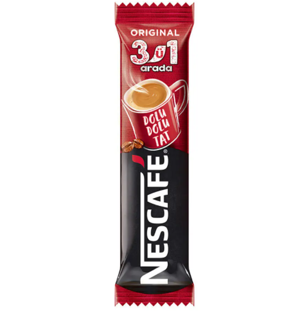 Nescafe 3'ü 1 Arada Kahve 17,5 gr 72'li Paket
