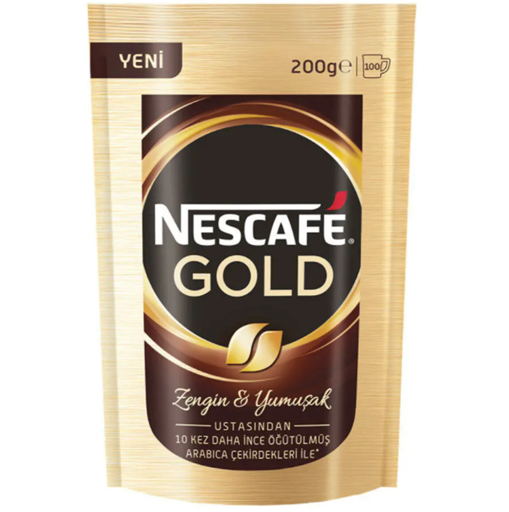 Nescafe Gold Kahve Poşet 200 gr