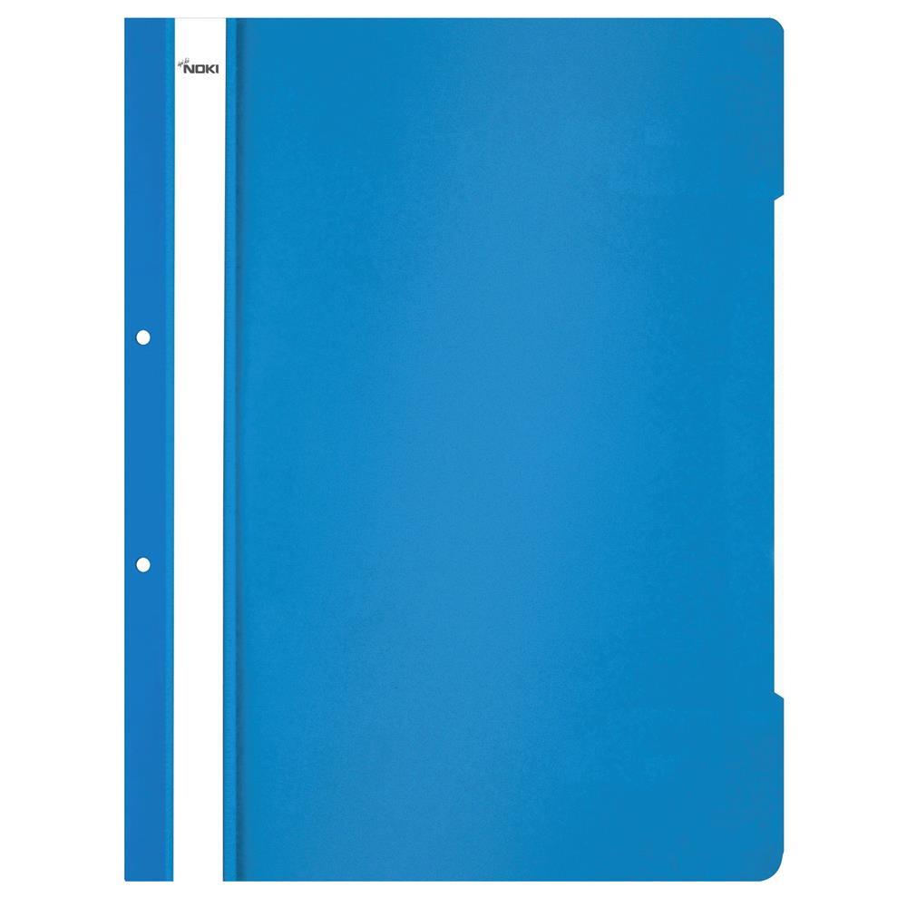 Noki Eco 48288 Telli Dosya Plastik 50 Adet - Mavi