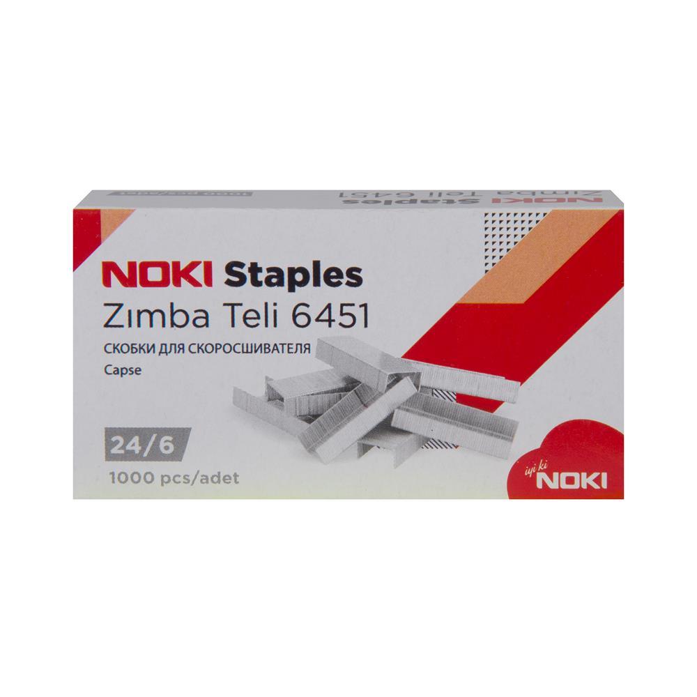 Noki Zımba Teli No 24/6 1.000 Adet - Beyaz