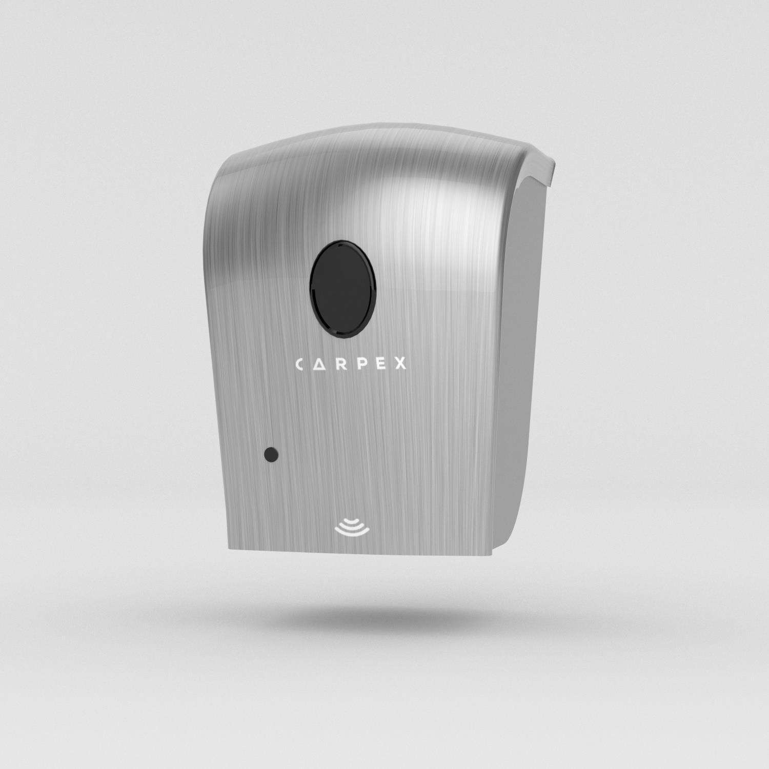 Otomatik Sensörlü Inox Dezenfektan ve Sıvı Sabun Dispenseri Hazneli