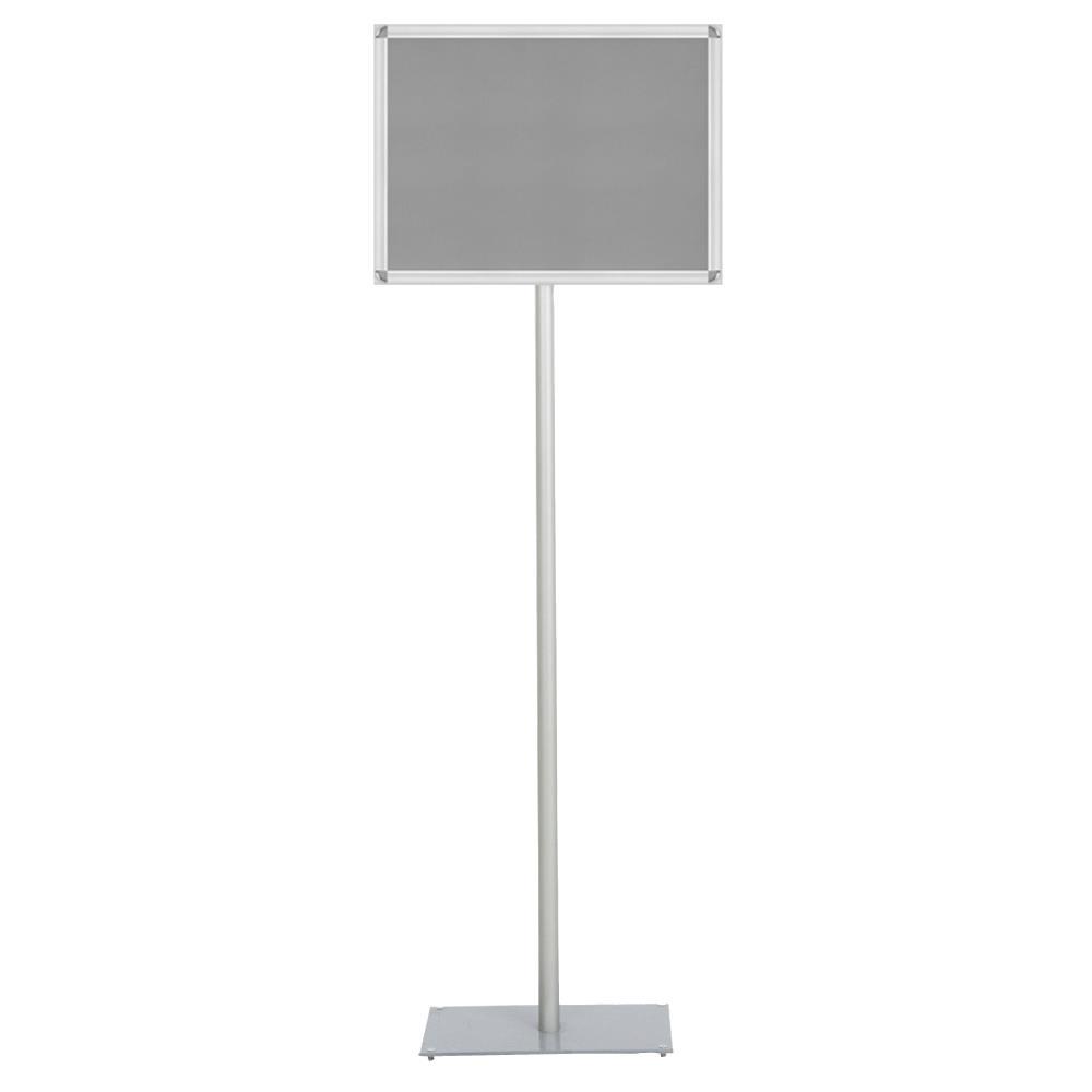 Panda PAN496 Menü ve Yönlendirme Panosu Rondo Çerçeveli A3 - Metalik Gri