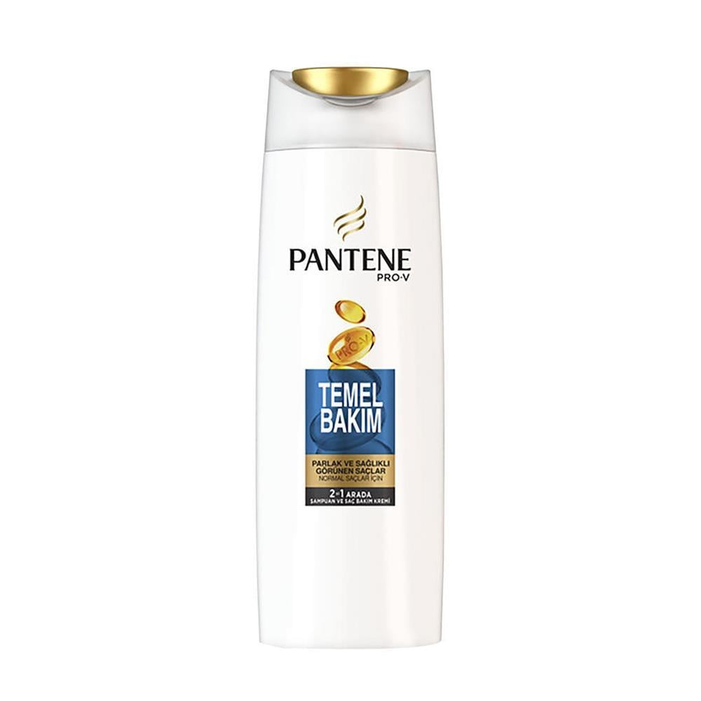 Pantene 2'si 1 Arada Şampuan ve Saç Bakım Kremi Temel Bakım 500 ml