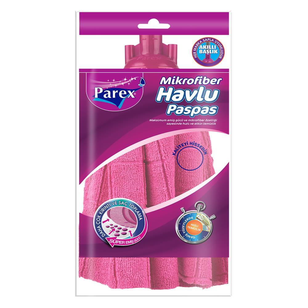 Parex Mikrofiber Havlu Paspas Yedeği - Pembe