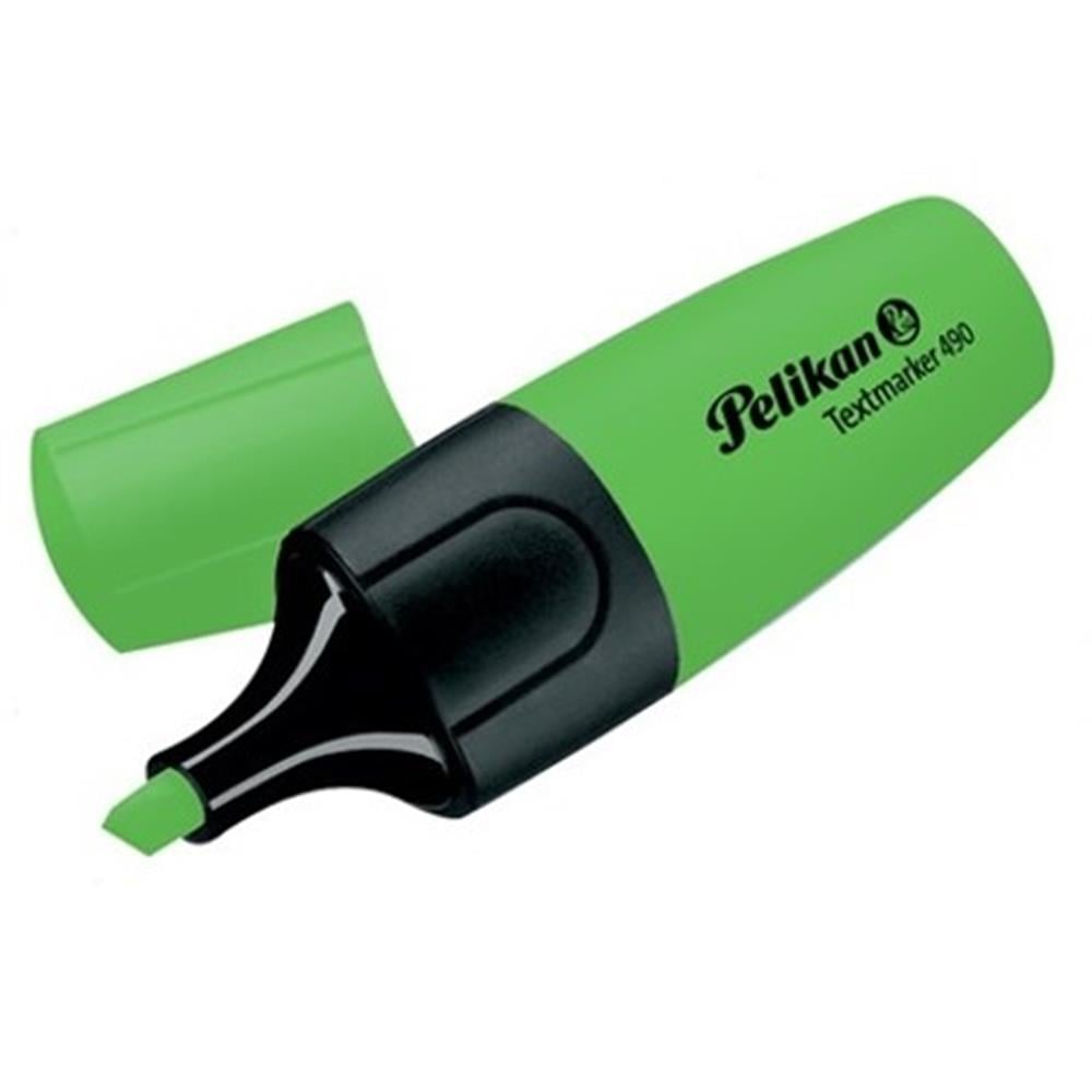 Pelikan Fosforlu Kalem 490 Yeşil 10'LU