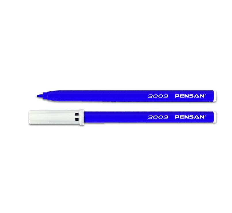 PENSAN 3003 OFİS TİPİ KEÇELİ KALEM MAVİ
