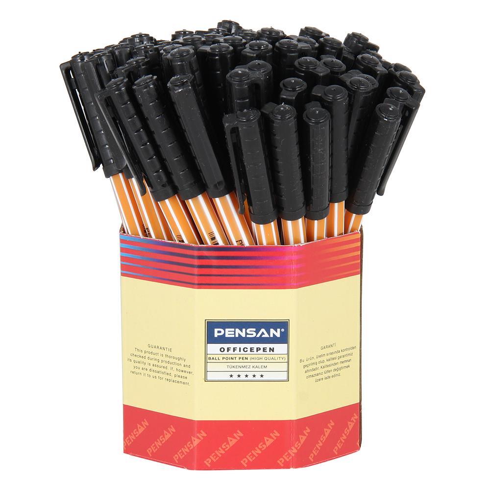 Pensan Ofispen 1010 Tükenmez Kalem 1.0 mm - Siyah