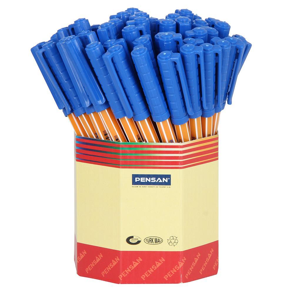 Pensan Ofispen 1010 Tükenmez Kalem 1.0 mm - Mavi