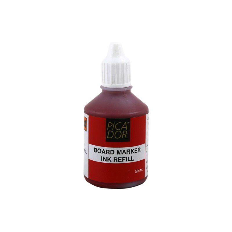 PİCADOR BOARD MARKER MÜREKKEBİ KIRMIZI 50 ml