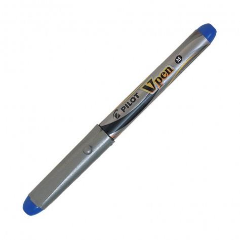 Pilot V-Pen Dolma Kalem Silver Mavi