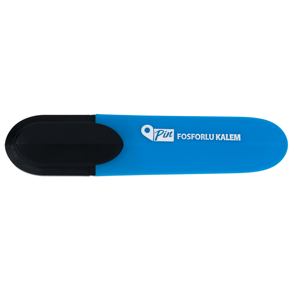 PİN FOSFORLU KALEM 800 MAVİ 10'lu