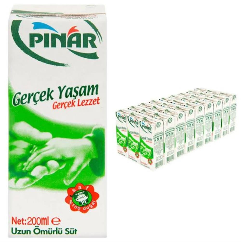 Pınar Süt 200 ml 1/5 27'li