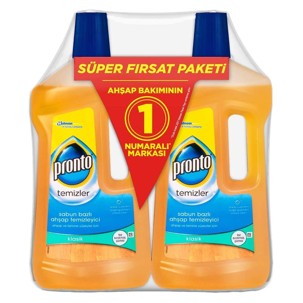 Pronto Ahşap Yüzey Temizleyici 750 ml x 2 Adet