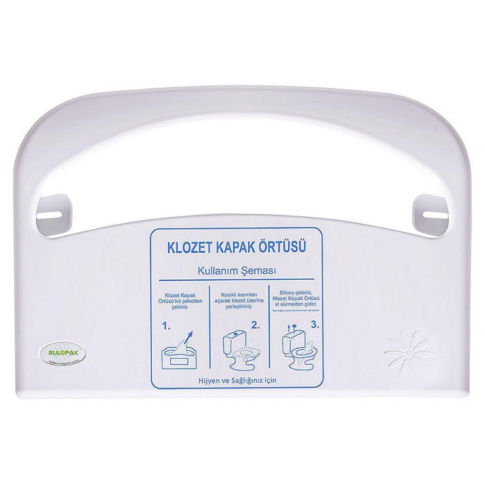 Rulopak R-1308 Klozet Kapak Örtüsü Dispenseri - Beyaz