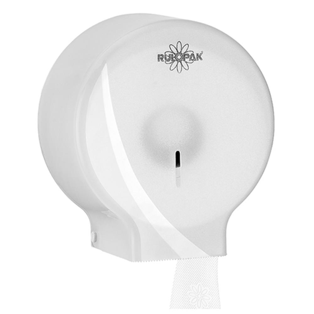 Rulopak R-1310-TB Modern Tuvalet Kağıdı Dispenseri Mini Jumbo - Beyaz