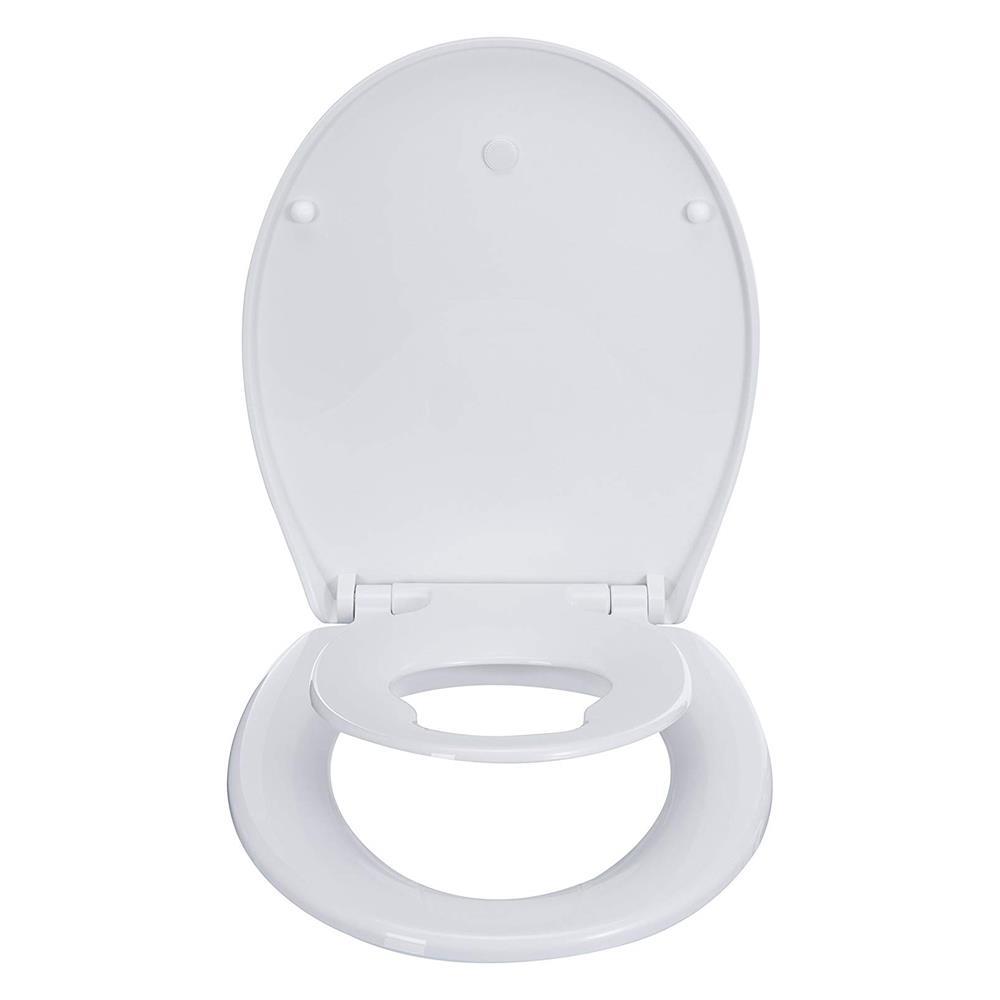 Rulopak R-1316 Aile Klozet Kapağı Çocuk Adaptörlü - Beyaz