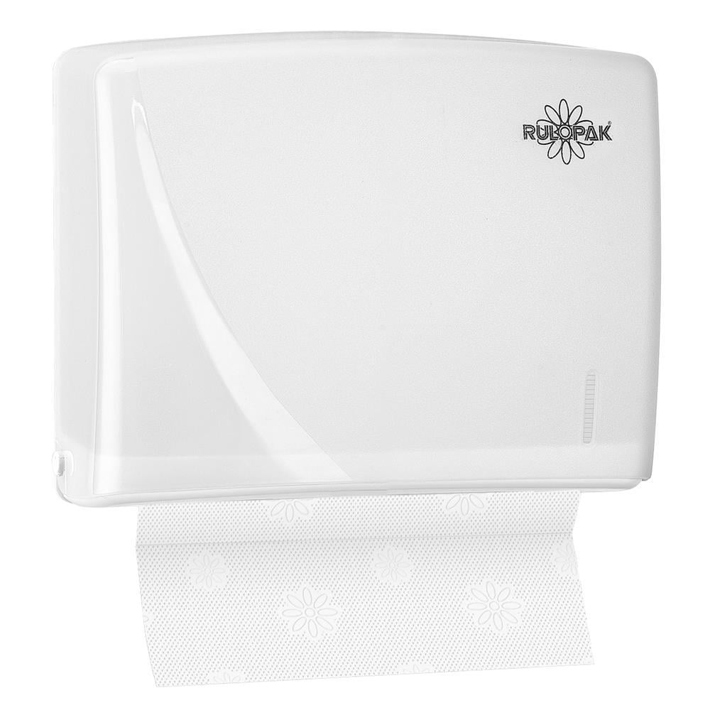 Rulopak R-1317-TB Kağıt Havlu Dispenseri Z Katlama - Transparan  Beyaz