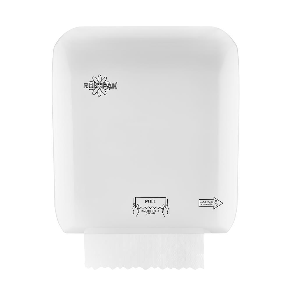 Rulopak R-1352 Elite Kağıt Havlu Dispenseri Autocut - Beyaz