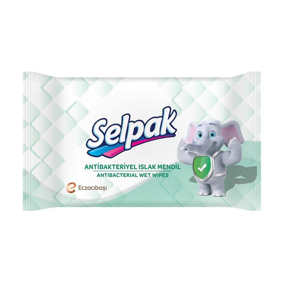 Selpak Antibakteriyel Islak Cep Mendili 10 Yaprak
