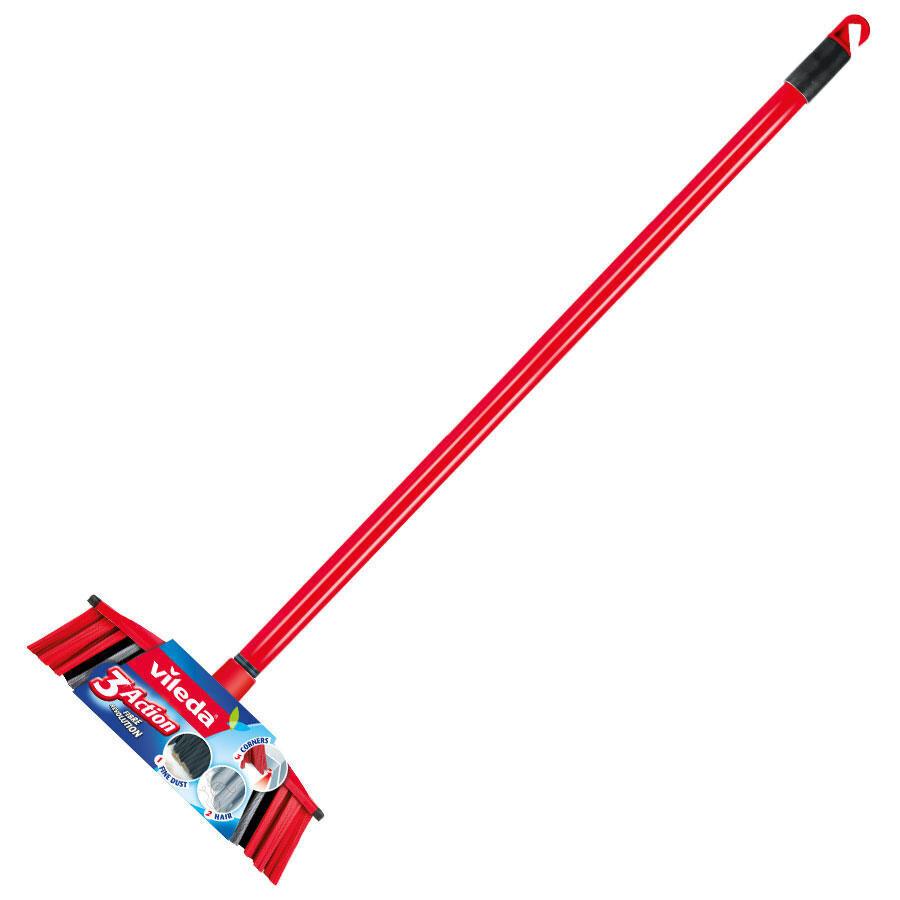 Vileda Action Sert Yer Fırçası Seti 12 cm