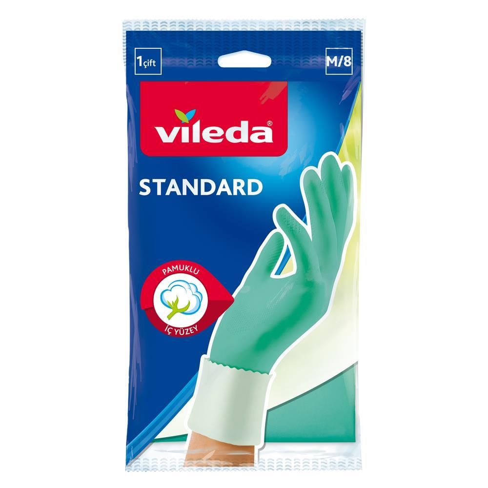 Vileda Standart Temizlik Eldiveni Yeşil - Medium