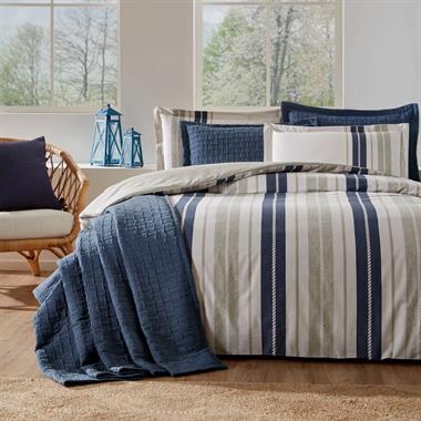 Özdilek Marin Line Çift Kişilik Yatak Örtülü Nevresim Takımı