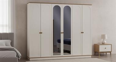 Dardason M280 Buse 6 Kapılı Gardırop