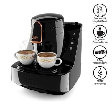 Arzum OK0040-26 Okka Elıte Türk Kahvesi Makinesi Siyah-Bakır