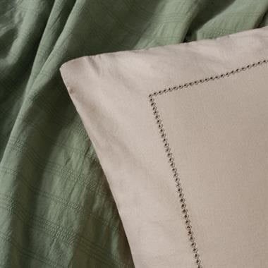 Cotton Box Natura Çift Kişilik Yatak Örtüsü/Pike Takımı Vilo Yeşil