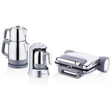 Korkmaz A1858 Inox 7 Parça Elektro Set