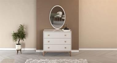 Polo 6 Kapılı Başlıklı Yatak Odası Takımı (Karyolasız)