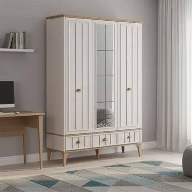 Bella Genç 3 Kapılı Gardırop 133381