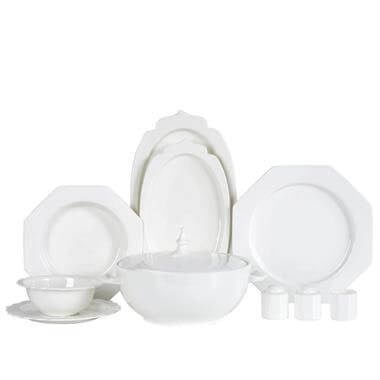 Korkmaz A8321 Mavera Coll. 60 Parça Yemek Takımı Sade