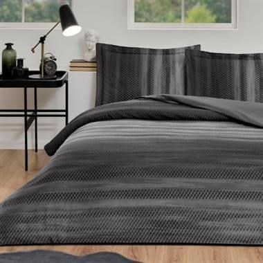 Özdilek Notte Çift Kişilik Lastikli Fitted Çarşaf Nevresim Takımı