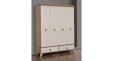 M114 Defne 4 Kapılı Gardırop